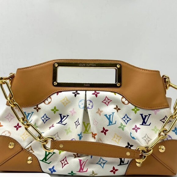 Louis Vuitton Judy Handbag Monogram Multicolor MM - Picture 2 of 11